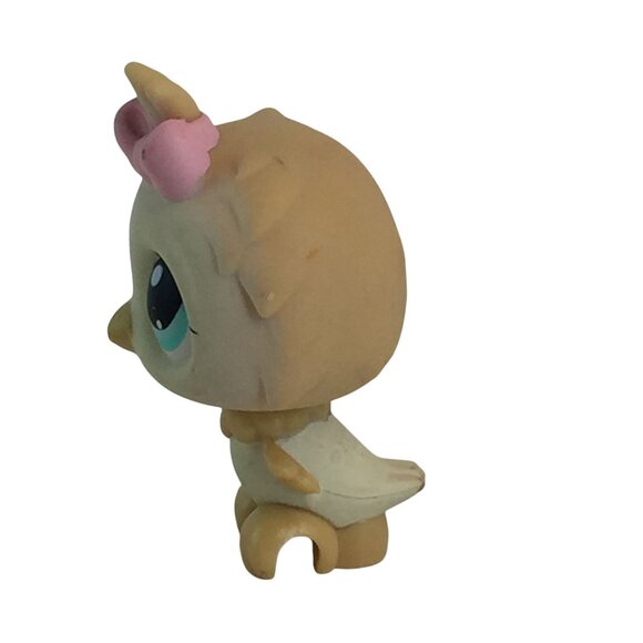 Littlest Pet Shop LPS #924 Purple Owl #147 Yellow Owl Bird Figures - Picture 9 of 13